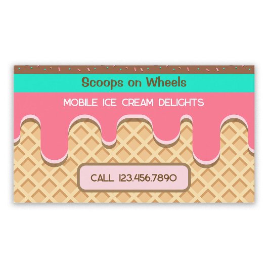 Eiskrem Visitenkarte