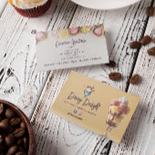 Eiskremgeschäft | Delicious Sundae Brown Visitenkarte