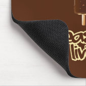 Eiskremmousepad Mousepad (Ecke)