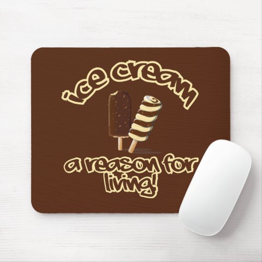 Eiskremmousepad Mousepad (Mit Mouse)