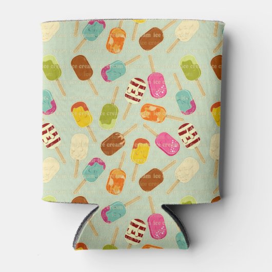 Eiskremmuster Dosenkühler (Vorderseite)
