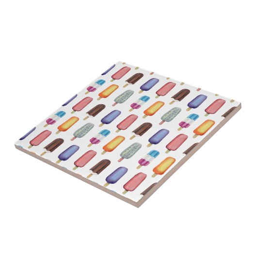 Eiskremmuster Fliese (Seite)