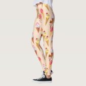 Eiskremmuster Leggings (Links)