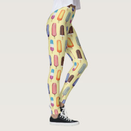 Eiskremmuster Leggings