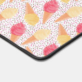 Eiskremmuster Schreibtischunterlage (Ecke)