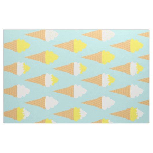 Eiskremmuster Stoff (Fat Quarter (45,7 x 55,9 cm))