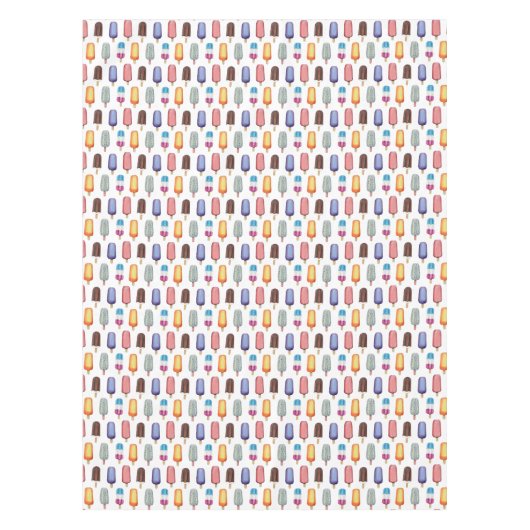 Eiskremmuster Tischdecke (Vorderseite)