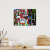 Eiskremshop Poster (Küche)