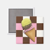 Eiskremsockel-Magnete Magnet (Vorderseite/Rückseite)