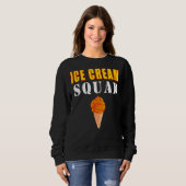 Eiskremspeckzitate Sweatshirt (Vorne ganz)