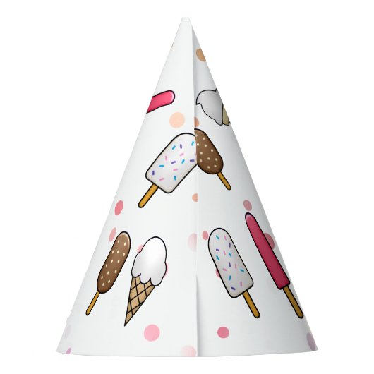 Eiskremtraum Partyhütchen (Rückseite)