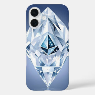 Eiskristall iPhone 16 Hülle