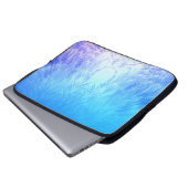 Eiskristall Laptopschutzhülle (Vorne Knopf)