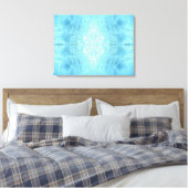Eiskristall Leinwanddruck (Insitu (Schlafzimmer))