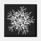 Eiskristall Magnet (Vorne)