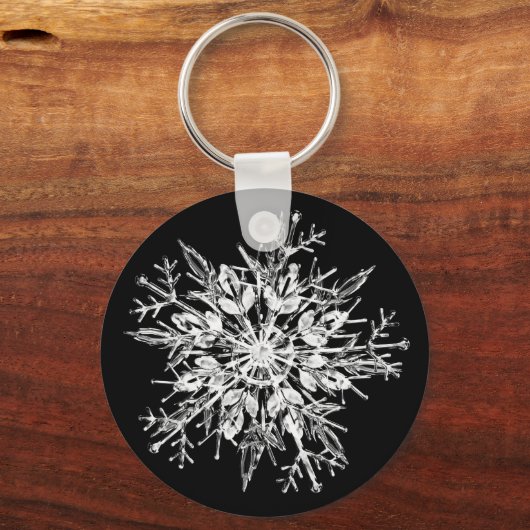 Eiskristall Schlüsselanhänger (Vorderseite)