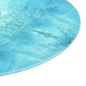 Eiskristall Schneidebrett (Ecke)