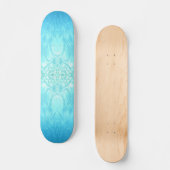 Eiskristall Skateboard (Vorderseite)