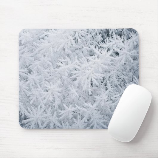 Eiskristalle auf Glas Mousepad (Mit Mouse)