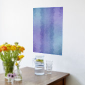 Eiskristalle II Silberfolie Foliendrucke (Ablage(Küche))