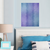 Eiskristalle II Silberfolie Foliendrucke (In Situ (Schlafzimmer))