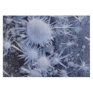 Eiskristalle in der Sierra Schneidebrett