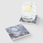 Eiskristalle in der Sierra Steinuntersetzer (Seitenansicht)