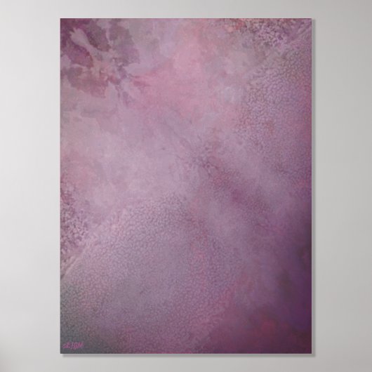 Eiskristalle IV Silberfolie Foliendrucke (Vorderseite)