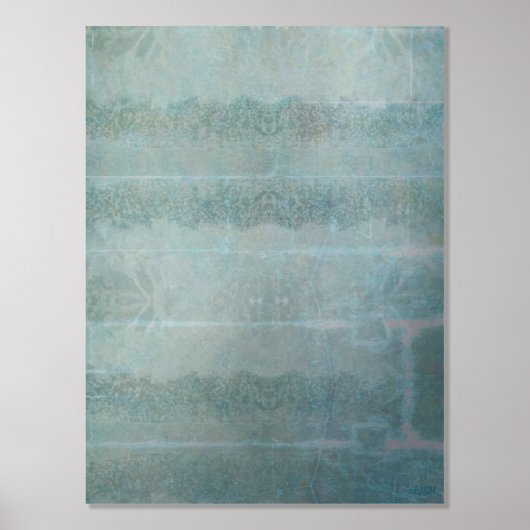 Eiskristalle / Silberfolien drucken Foliendrucke (Vorderseite)