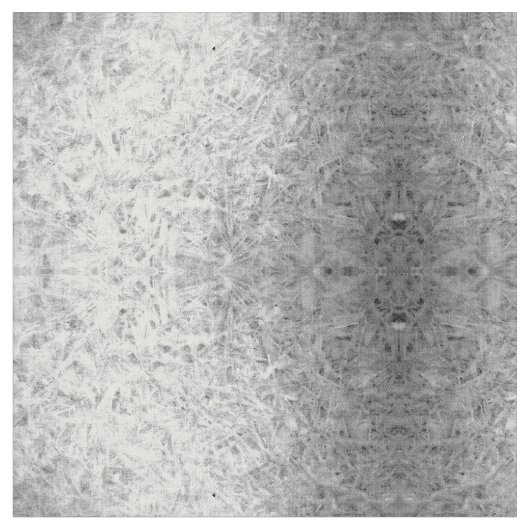 Eiskristalle Stoff (Nahaufnahme)