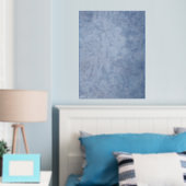 Eiskristalle VI Silberfolie Foliendrucke (In Situ (Schlafzimmer))