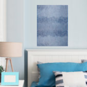 Eiskristalle VII Silberfolie Foliendrucke (In Situ (Schlafzimmer))