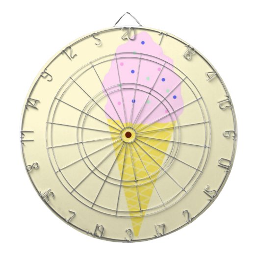 Eiskunst Dartscheibe (vorne)
