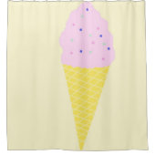 Eiskunst Duschvorhang (Vorderseite)