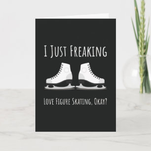 Eiskunstlauf Karten Wintersport Schlittschuh Schli