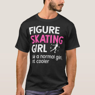 Eiskunstlauf Mädchen Definition Abbildung T-Shirt