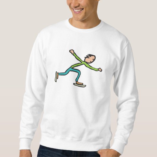 Eiskunstlauf Sweatshirt (Vorderseite)