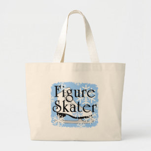 Eiskunstläufer Jumbo Stoffbeutel