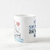 Eiskunstläufer mit Bewertungstabellen - Tassen (Mittel)