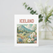 Eisland Postkarte (Stehend Vorderseite)