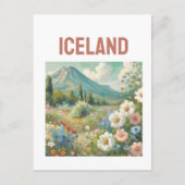 Eisland Postkarte (Vorderseite)