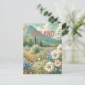 Eisland Postkarte (Stehend Vorderseite)