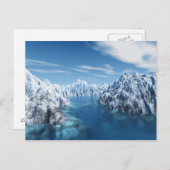 Eisland Postkarte (Vorne/Hinten)