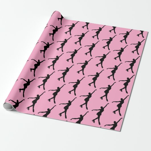 Eislauf Design-Geschenkpapier Geschenkpapier (Ungerollt)