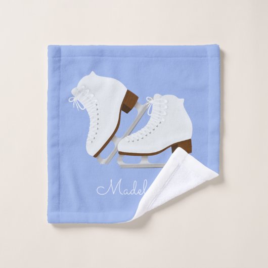 Eislauf-Handtuch Waschlappen (Waschlappen)