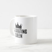 Eislauf Königin - Eislaufen Kaffeetasse (Vorderseite Links)