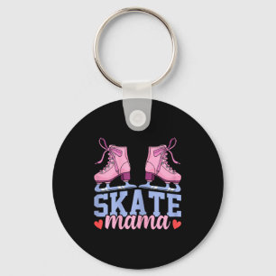 Eislauf-Mama Skate Mama Lustiger Winter Srts Schli Schlüsselanhänger