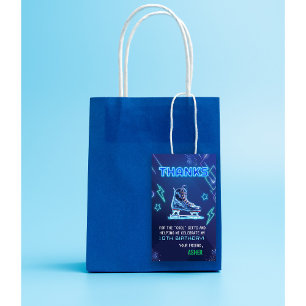 Eislauf-Partygeschenk *NUR Geschenkanhänger* Geschenkanhänger