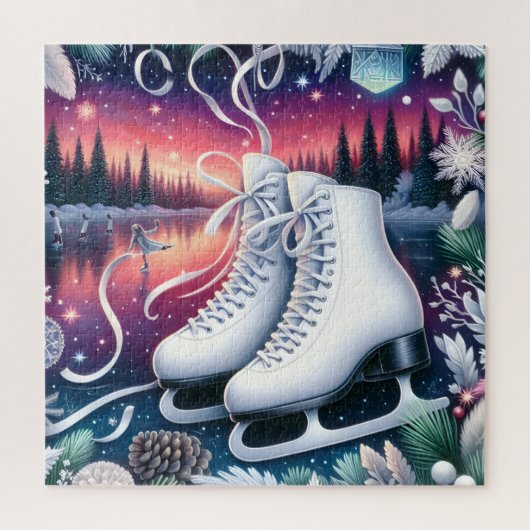 Eislauf-Schuh-Puzzle Puzzle (Vertikal)