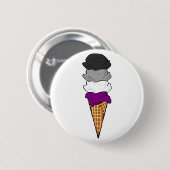 Eislaufcreme Button (Vorne & Hinten)